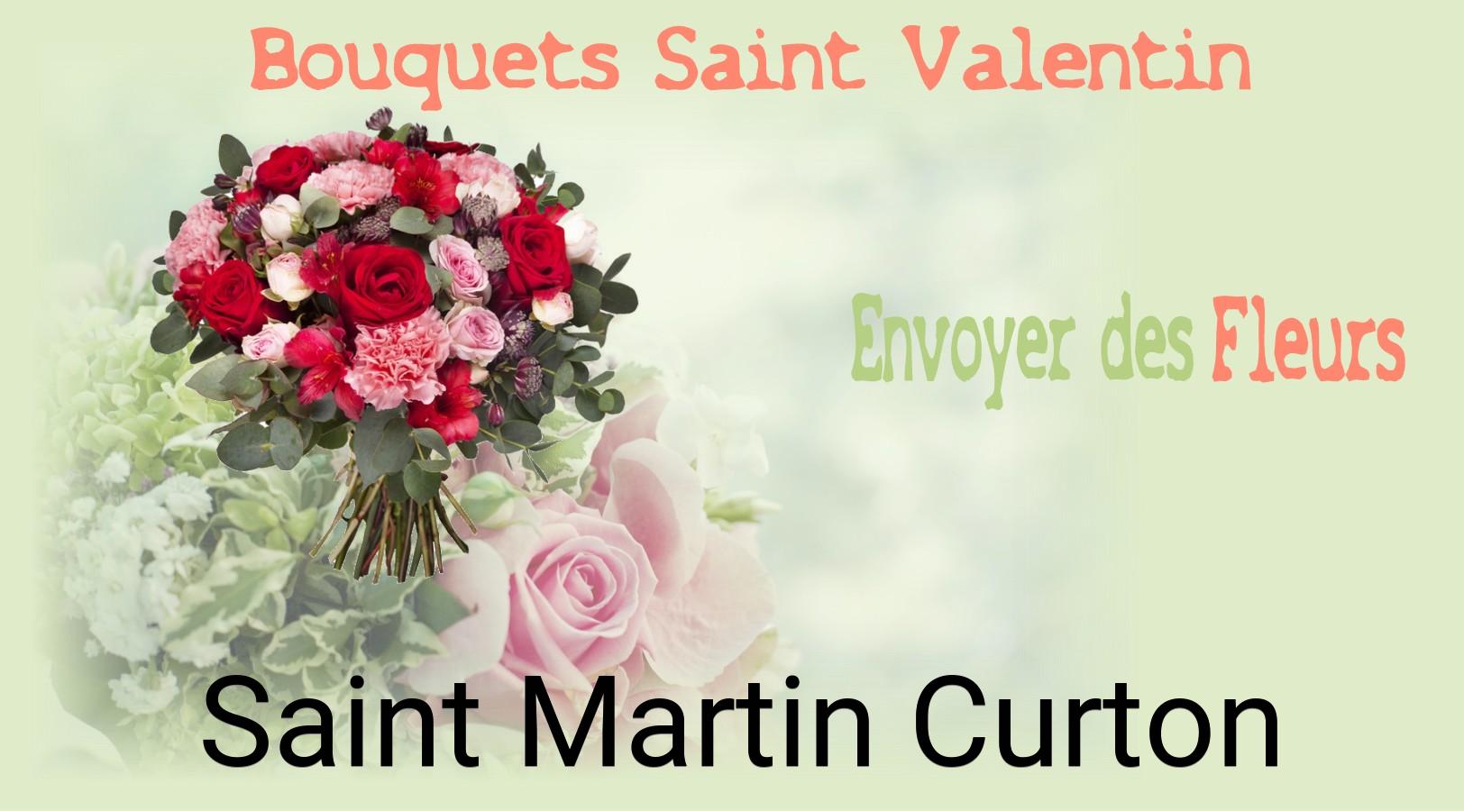 Roses de Saint-Valentin livrées à Saint-Martin-Curton